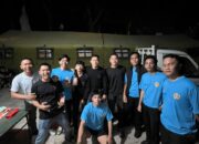 Karang Taruna Sambangi Poskotis TMMD, Sinergi Pemuda dan TNI Makin Kuat