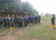 Jelang Penutupan TMMD ke-129, Mayor Inf Zainuri Pimpin Pembersihan di Talang Jambe