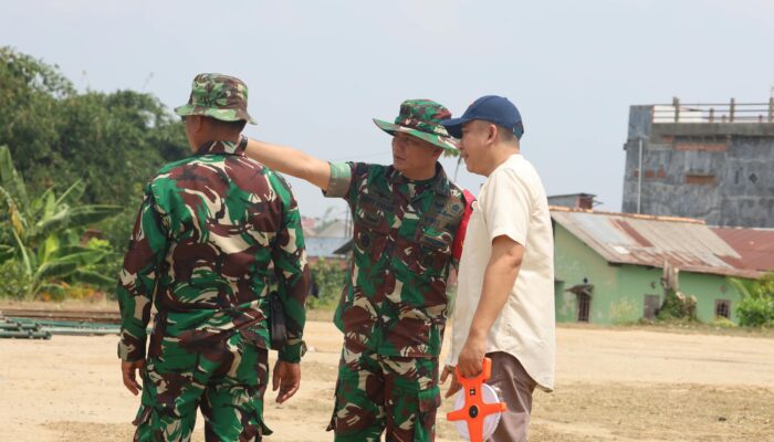Tenda VVIP Mulai Dipasang, Satgas TMMD ke-129 Matangkan Persiapan Penutupan