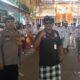 Puncak Karya Ngenteg Linggih di Pura Dalem Kahyangan Kesiman, Polsek Dentim Pastikan Kegiatan Berjalan Aman dan Lancar