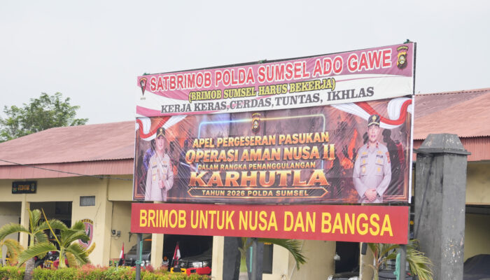 Polda Sumsel Kerahkan 354 Personel Operasi Aman Nusa II, Perkuat Penanganan Karhutla di Lima Wilayah