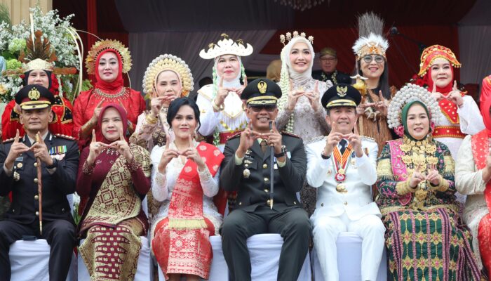 Dandim 0418/Palembang Hadiri Upacara HUT RI ke-81 di Jakabaring Sport City
