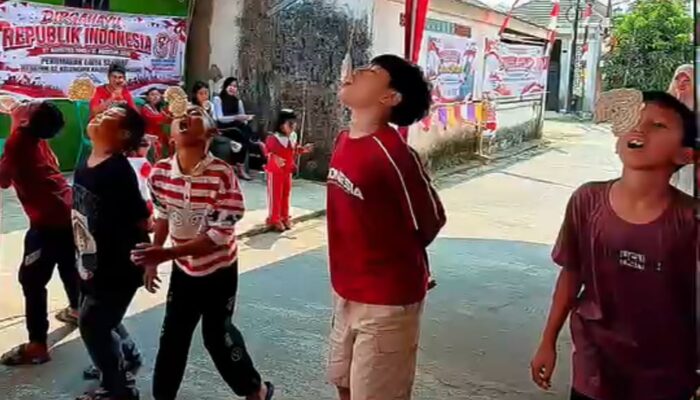 Dukung Program Sabuk Kamtibmas, Warga Perumahan Griya Sahabat Adakan Berbagai Lomba HUT RI Ke-81