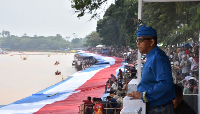 Pacu Jalur Kuansing 2026 Resmi Dibuka, Danrem 031/WB Dukung Pelestarian Budaya Melayu