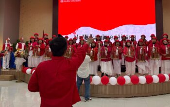 Peringati HUT RI  ke-81 di TVRI Senayan, D’Angklungers Rawat Semangat Berkesenian