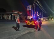 Patroli Malam Samapta Sisir Bypass Ida Bagus Mantra, Cegah 3C