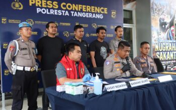 Kasus Matel Diduga Peras Pengendara di Cikupa Diungkap, Polresta Tangerang Tangkap Tiga Terduga Pelaku