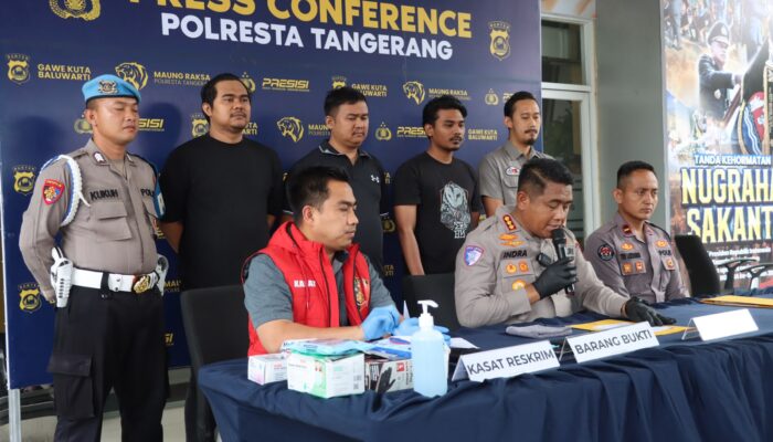 Kasus Matel Diduga Peras Pengendara di Cikupa Diungkap, Polresta Tangerang Tangkap Tiga Terduga Pelaku