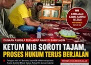 Ketum NIB Soroti Tajam Dugaan Asusila terhadap Anak Dibawah Umur di Banyuasin, Proses Hukum Terus Berjalan