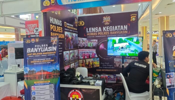 Hari Kedua Banyuasin Police Expo 2026, Stand Humas Polri Jadi Pusat Edukasi Kamtibmas