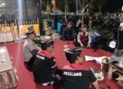Tiga Pilar Kawal Tradisi dan Jaga Keamanan, Bhabinkamtibmas Bersinergi Amankan Pementasan Calonarang