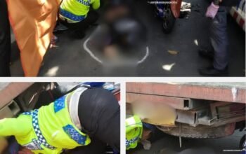Kurang Konsentrasi, Pengendara Motor Tabrak Truk Parkir hingga Meninggal Dunia