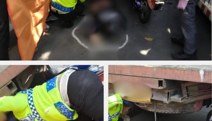 Kurang Konsentrasi, Pengendara Motor Tabrak Truk Parkir hingga Meninggal Dunia