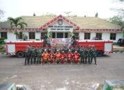 Tim Penyuluh Karhutla Seskoad Tinjau Lahan Terbakar dan Edukasi Warga Kecamatan Gandus