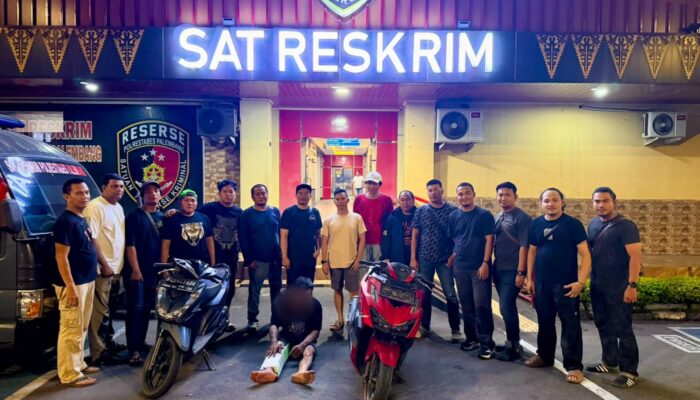 Kurang dari 24 Jam, Polrestabes Palembang Ringkus Pelaku Begal yang Sebabkan Korban Meninggal Dunia