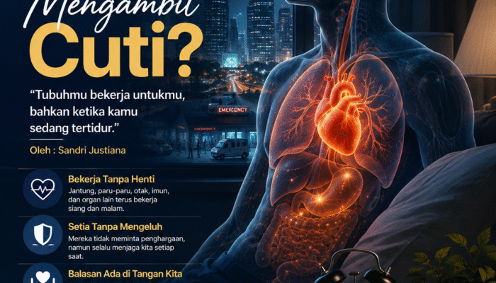 Mengapa Tubuh Tidak Pernah Mengambil Cuti?