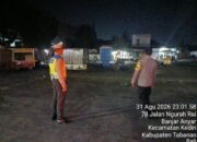 Polsek Kediri Polres Tabanan Laksanakan Patroli Malam Hari, Tekan Cegah 3C (Curat, Curas, Curanmor) dan Kejahatan Jalanan