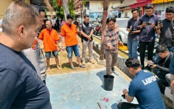 Transparansi Penegakan Hukum, Satresnarkoba Polrestabes Palembang Gelar Pemusnahan Narkotika