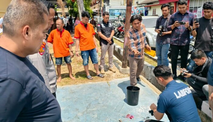 Transparansi Penegakan Hukum, Satresnarkoba Polrestabes Palembang Gelar Pemusnahan Narkotika