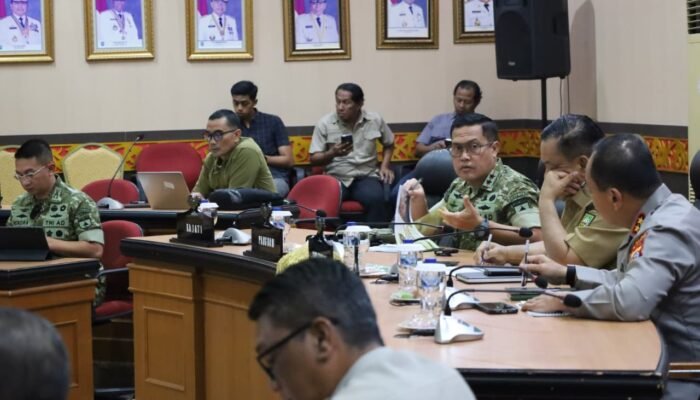 Kodam XIX/Tuanku Tambusai Bersama Pemprov Riau Perkuat Sinergi Hadapi Puncak Karhutla