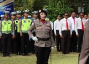 Polwan Polres Tabanan Tampil Profesional sebagai Perangkat Upacara Haornas ke-43 Tahun 2026