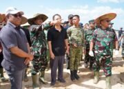 Danrem 143/HO Dampingi Pangdam XIV/Hasanuddin pada Kunjungan Kerja di Sultra
