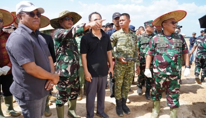 Danrem 143/HO Dampingi Pangdam XIV/Hasanuddin pada Kunjungan Kerja di Sultra