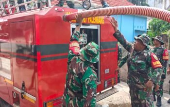 Kodim 0418 Palembang Gelar Latihan Penyiapan Satuan Perbantuan, Fokus Penanggulangan Karhutla