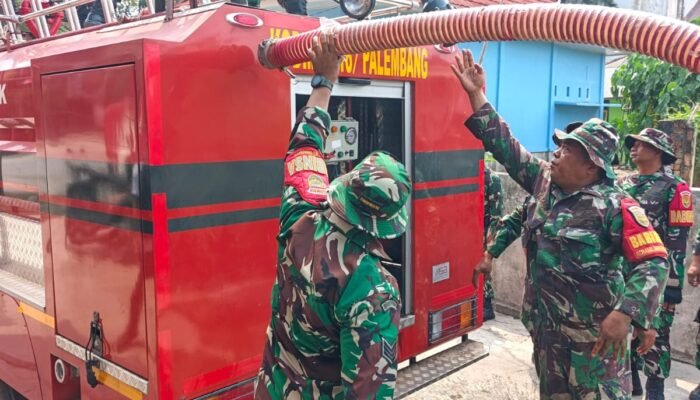Kodim 0418 Palembang Gelar Latihan Penyiapan Satuan Perbantuan, Fokus Penanggulangan Karhutla