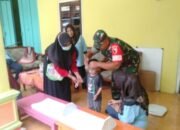 Cegah Stunting Sejak Dini, Babinsa Kelurahan Tlumpu Pendampingi Posyandu Balita
