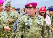 PANGKORMAR SAKSIKAN MOMENTUM BERSEJARAH, ITS GIUSEPPE GARIBALDI RESMI TIBA DI TANJUNG PRIOK