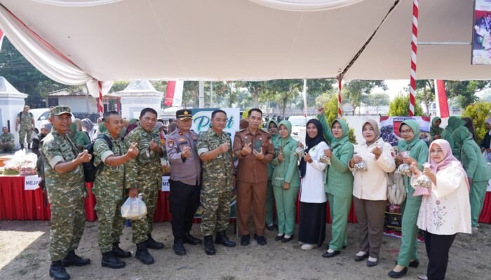 Kodim 0808/Blitar Gelar Bazar Murah HUT Ke-81 TNI: Wujud Nyata Kemanunggalan Dan Kepedulian Sosial Untuk Masyarakat