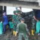 Kodim 0418/Palembang Lanjutkan Pembersihan Anak Sungai Sekanak dan Pasang Tempat Sampah ,KARYA BHAKTI INDONESIA ASRI