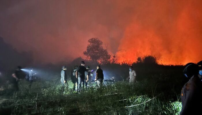Inovasi Drone dan Cairan X-Fire Percepat Pemadaman Karhutla di Ogan Ilir
