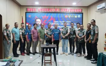Kodim 0808/Blitar Gelar Open Tournament Domino ORADO Piala Panglima TNI Peringati HUT Ke-81 TNI