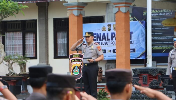 Marak Kebakaran Hutan di Bali, Kapolres Bangli Perintahkan Anggota Sigap dan Warga Waspada