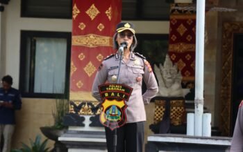 Apel Jam Pimpinan Polres Tabanan, Kabag SDM Tekankan Integritas dan Kinerja Personel