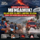 Hujan Debu Anak Krakatau Bikin Lampung Selatan Berdebu, Petugas Bagikan Masker ke Warga