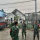 Posko Karhutla Koramil Pakjo Ganti Shift, Lima Personel Tetap Siaga di Tengah Hujan