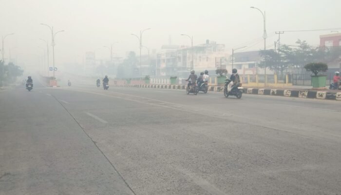 Kabut Asap Di Kota Palembang Semakin Tebal, Warga Minta Pemerintah Segera Cari Solusi