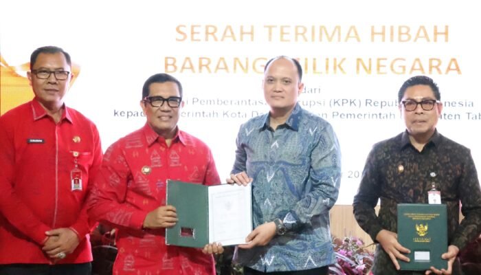 Bupati Sanjaya Terima Hibah Tanah dari KPK, Dorong Optimalisasi Aset Untuk Kepentingan Masyarakat