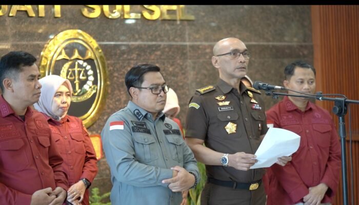 Kejati Sulsel Tahan Tersangka Korupsi Perjalanan Dinas Balai P2P Sulawesi III TA 2022/2023