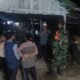 Koramil 430-02/Sungsang Bersama Warga Desa Sritiga Perkuat Kamtibmas Lewat Siskamling