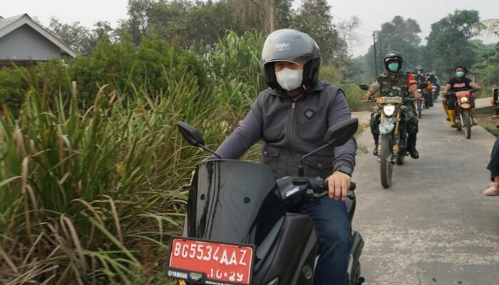 Satgas Karhutla Kodim 0418/Palembang Bersama Tim Gabungan Patroli Wilayah Sematang Borang, Hotspot Nihil