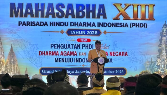 Mahasabha XIII PHDI Nyoman Cantiasa Pimpin Umat Hindu Indonesia 2026–2031