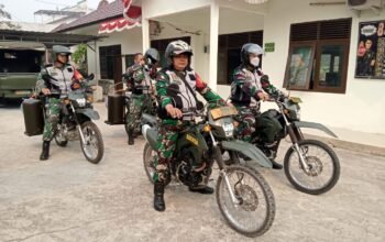 Satgas Karhutla Kodim 0418/Palembang Gencarkan Patroli di Sukarami, Tidak Ditemukan Titik Hotspot
