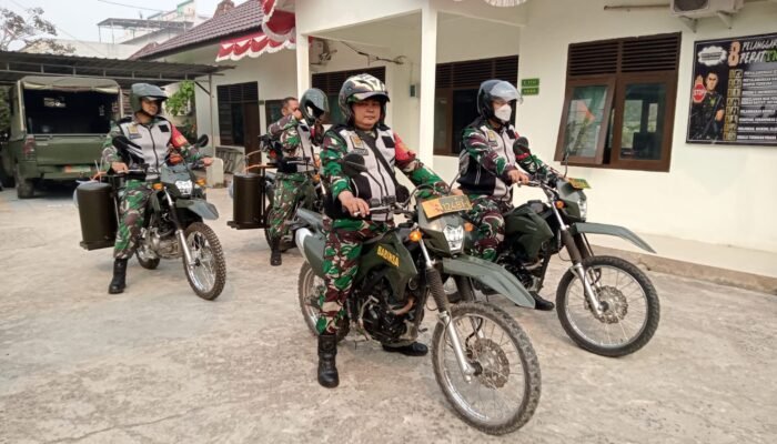 Satgas Karhutla Kodim 0418/Palembang Gencarkan Patroli di Sukarami, Tidak Ditemukan Titik Hotspot