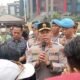 Ratusan Anggota FASS Gelar Demo Di Depan Mapolda Sumsel, Tuntut Pengeroyokan Terhadap Mahasiswa Dan Wartawan