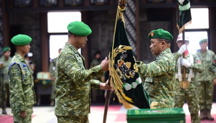Tata Struktur Komando, Kasad Pimpin Sertijab dan Alih Kodal Enam Korem