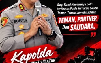Polisi Bersama Masyarakat, Kapolda Sumsel Tegaskan Komitmen Keterbukaan dan Kemitraan dengan Pers